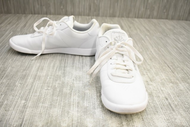 reebok princess all white