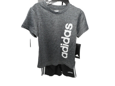baby adidas shorts and shirt