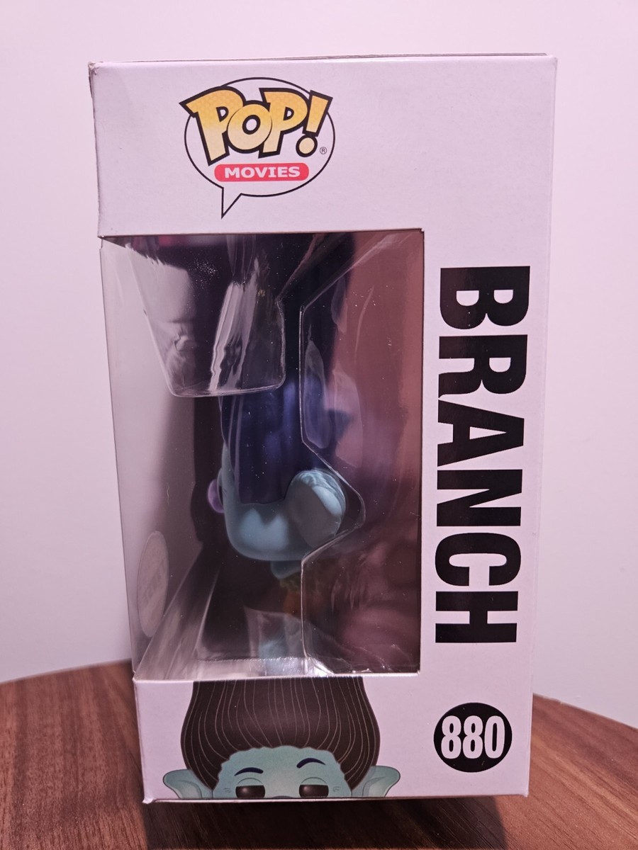 Funko Pop! Branch #880 CHASE Vinyl Figure Trolls World Tour - With