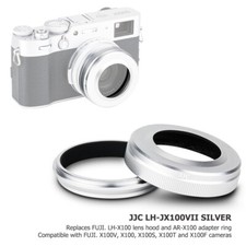 Metal Lens Hood for Fujifilm X100V X100F X100VI X100T X100 fit Original Lens Cap