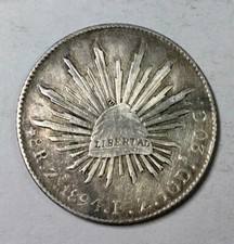 1894 Year Silver Mexican Coins for sale | eBay