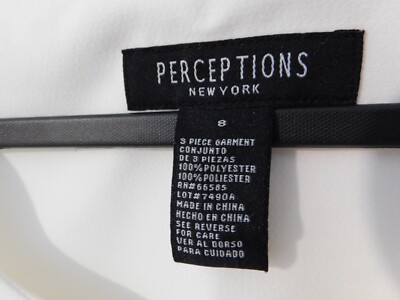 Perceptions New York Women's Size 8 Sleeveless Blouse Side Zip | eBay