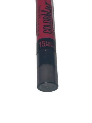 Maybelline Color blur Matte Pencil And Smudger 15 Berry Misbehave NEW/NOT SEALED - Picture 3 of 4