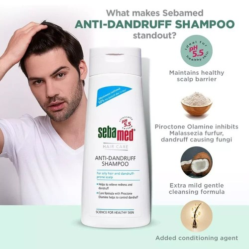 Sebamed Anti-Dandruff Shampoo 200ml x2