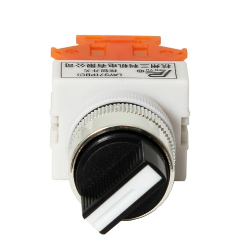 3 Position 2NO Momentary Select Selector Switch LAY37-20X33 22mm Mount - Picture 3 of 3