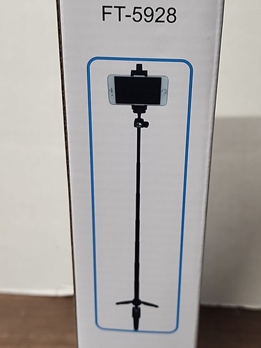 Fugetek 47" Selfie Stick & Tripod, Portable All In One Pro, BlueTooth Remote - Picture 3 of 10