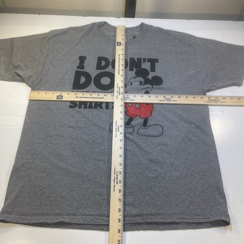 DISNEY DISNEYLAND I DON'T DO MATCHING SHIRTS MICKEY MOUSE TEE T SHIRT Mens XXL - Picture 4 of 4