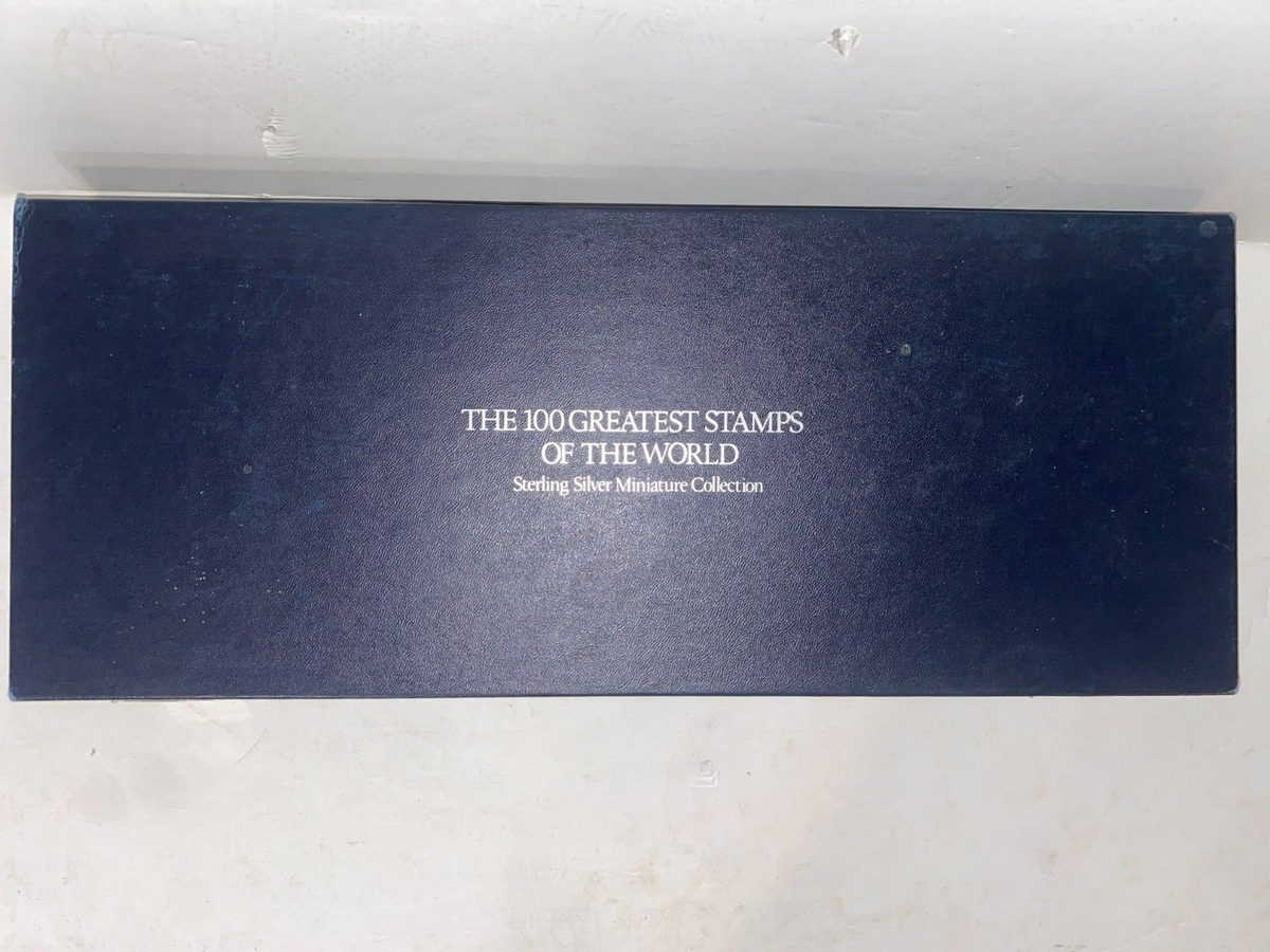 The 100 Greatest Stamps of the World Sterling Silver The 100 Greatest Stamps of the World Sterling Silver