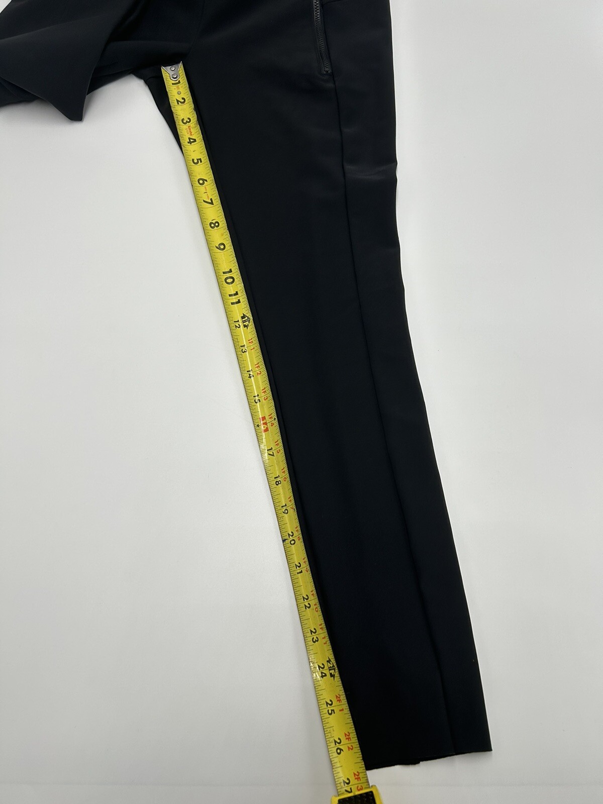 Athleta Solid Black Stellar Tight Commute Work Tr… - image 3