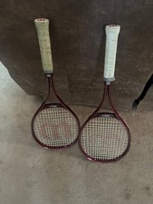4 3/8 Wilson Pro 95 TennisSet Racquet with Beta Gel HIGH BEAM SERIES set of 2