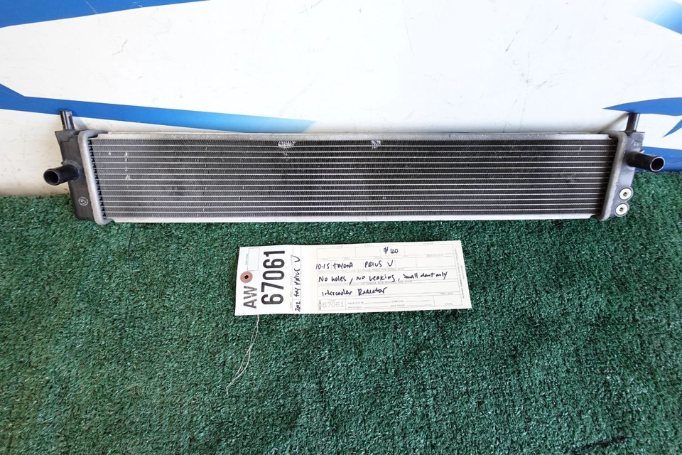 2010-2015 TOYOTA PRIUS V INTERCOOLER RADIATOR OEM 2011 2012 2013 2014 - Image 2 of 4
