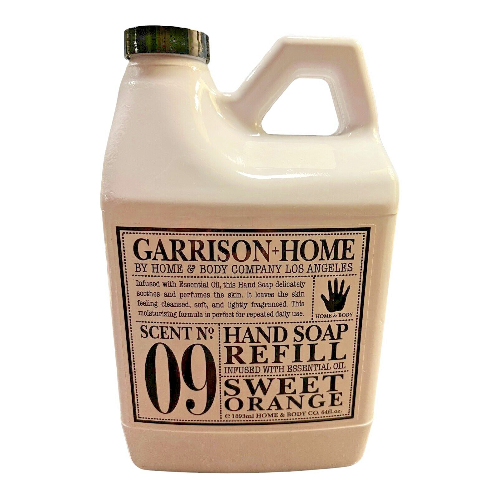 GARRISON + HOME HAND SOAP REFILL 64FL OZ SCENT 9 SWEET ORANGE