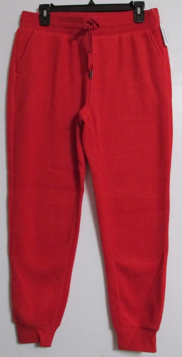 Old navy red 2025 joggers