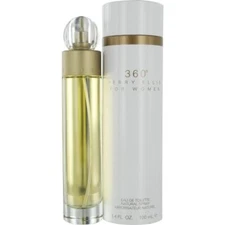 360 by Perry Ellis 3.4 oz EDT Perfume for Women New In Box