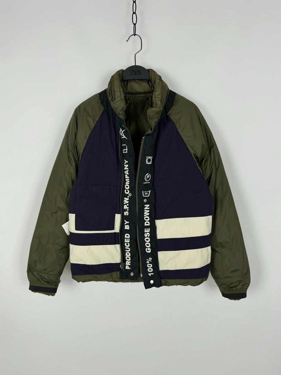 A/W 2005 Vintage Stone Island Denims Reversible Down Jacket A/W 2005 Vintage Stone Island Denims Reversible Down Jacket