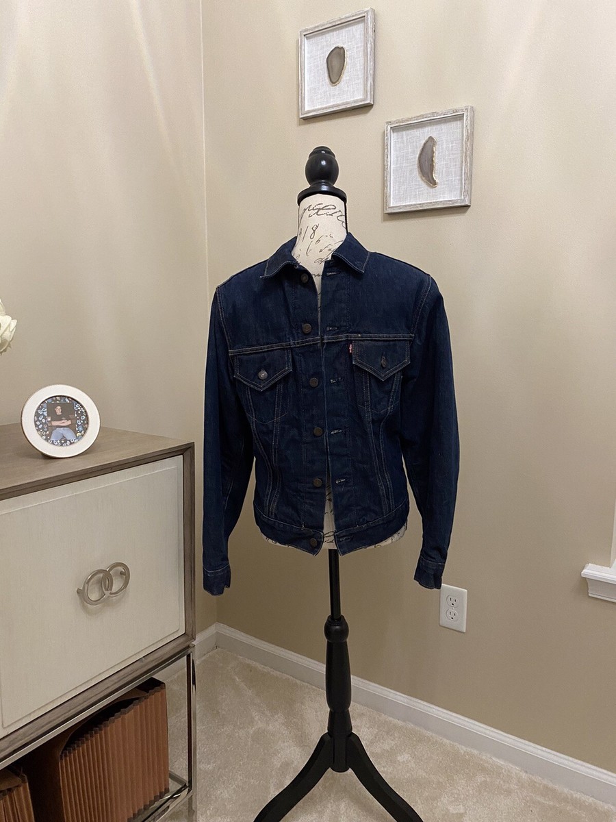Vintage Levi's Denim 2 Pocket Trucker Jacket Size 36 Troy Vintage Levi's Denim 2 Pocket Trucker Jacket Size 36 Troy