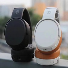 Skullcandy Crusher Wireless Bluetooth Headphones Extra Bass Headset Black/White