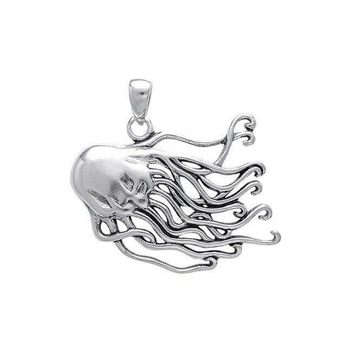 Pendentif Pieuvre En Argent 925 - Thème Vie Marine, Bijou Fin, Fait En Thaïlande