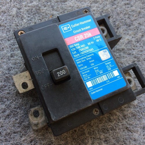 Eaton CSR2200 2 Pole 200 Amp 120-240V Main Breaker (Same Day Shipping) - Picture 10 of 11