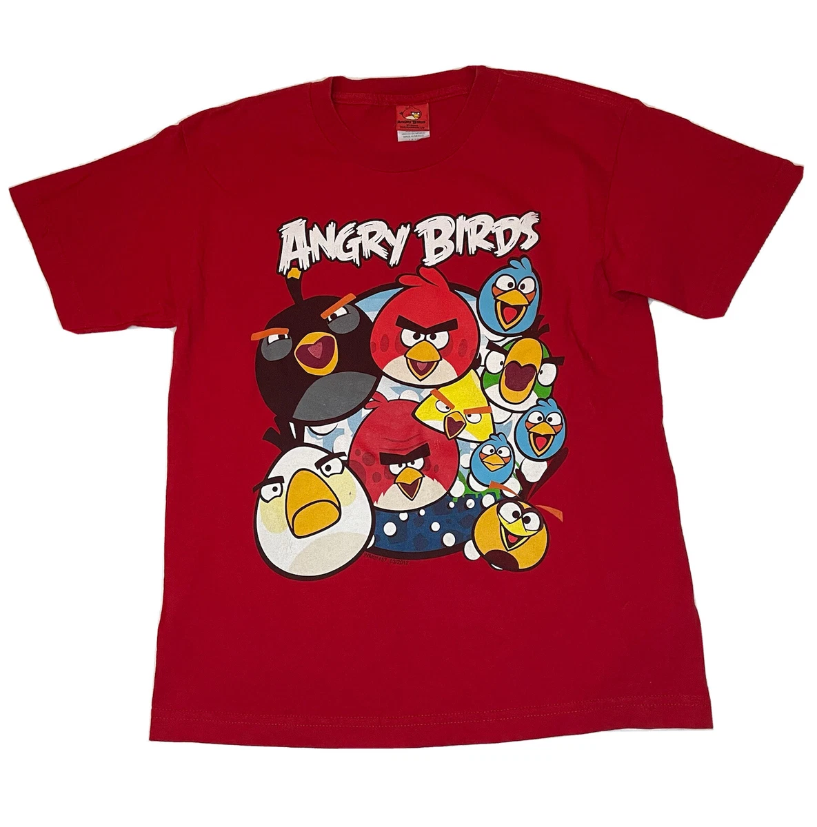 Red sales bird shirt
