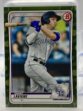 2020 Bowman Prospects Camo Grant Lavigne #BP-121 Colorado Rockies