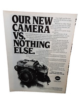 1981 Minolta XG-M Camera Ad Vintage 35mm SLR Photography Print Advertisement