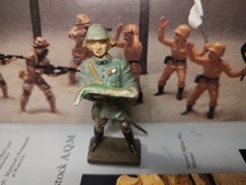 Lineol Swiss Officer W/ Map Toy Soldier