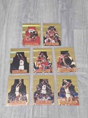 1995 Pacific Prism The Dream Gold Foil Hakeem Olajuwon LOT OF 8 DIFFERENT - C363