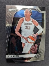 2024 Panini Prizm WNBA # 86 A'ja Wilson - Las Vegas Aces (NM)