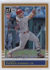 2019 Panini Donruss Retro 1985 Holo Orange Patrick Wisdom #225 0u79