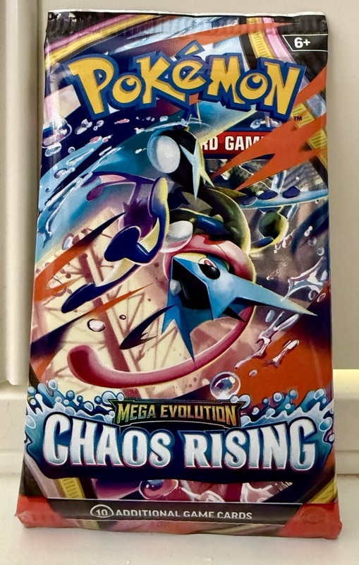 Pokemon Chaos Rising Booster Pack (Random Pack Art)