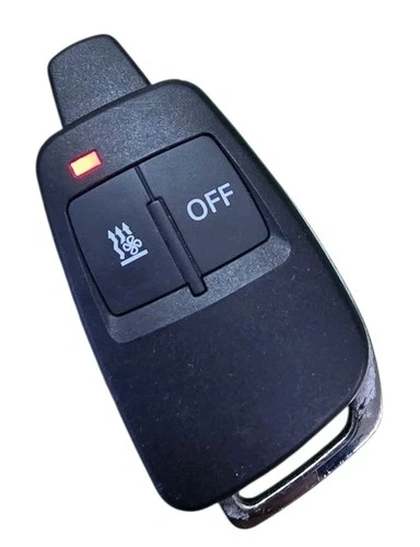 GENUINE VOLKSWAGEN 2 BUTTON PRE-HEATER REMOTE CONTROL KEY FOB TESTED 7E0963511B