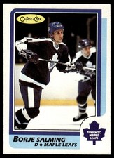 1986-87 O-Pee-Chee Borje Salming Toronto Maple Leafs #169