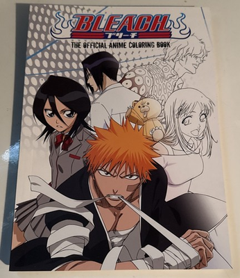 #ad #ad BLEACH: The Official Anime Coloring Book $8.95