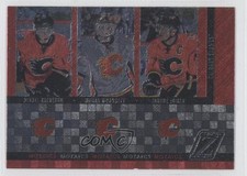 2010-11 Zenith Mozaics Jarome Iginla Miikka Kiprusoff Mikael Backlund #4 HOF 0a1