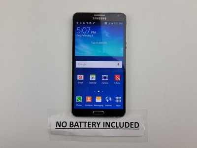 Samsung Galaxy Note 3 (SM-N900A) 32GB (AT&T) Smartphone - Clean IMEI - H4054