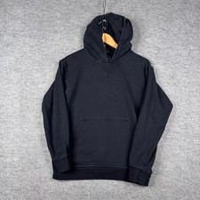 Lululemon All Yours Hoodie Womens 8 Black French Terry Pullover Sweatshirt