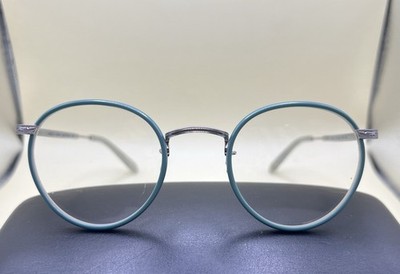 GARRETT LEIGHT Wilson SPL-BS-SF Sage Pearl Silver Womens Eyeglasses 49-22-145