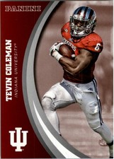 2016 Panini Indiana Hoosiers Trading Card #36 Tevin Coleman 