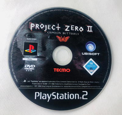 Videospiel Project Zero II Crimson Butterfly nur Disc Playstation 2 PS2