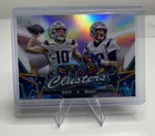 2024 Topps Cosmic Chrome Star Clusters Tom Brady, Drake Maye #SCL-14 (RC)