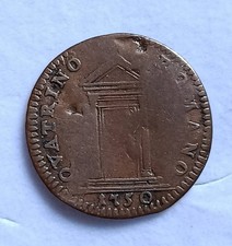Quattrino Giubilare 1750 Raro- Benedetto XIV (1740-1758 d.c.)- Stato Pontifico