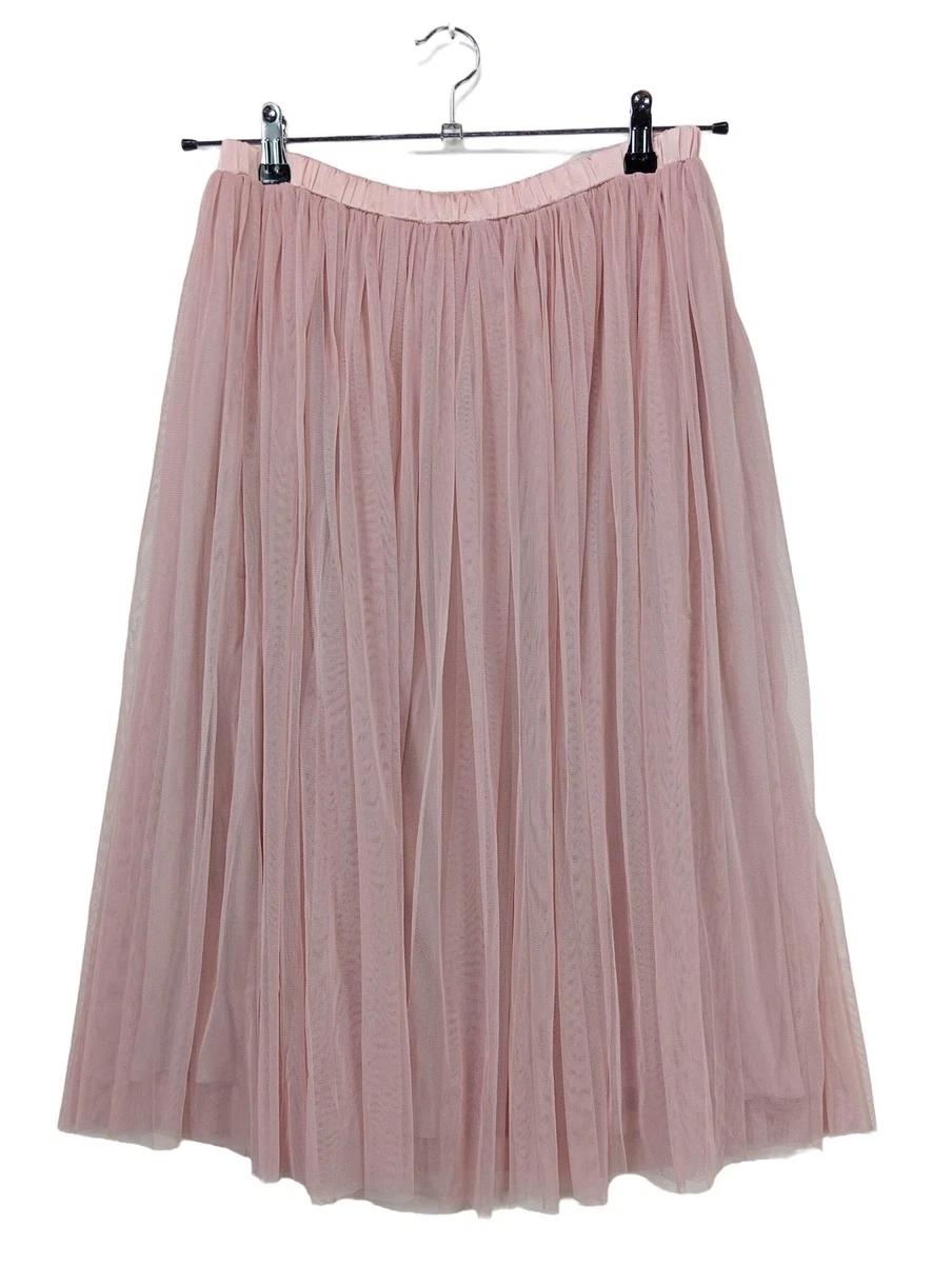 Gonna In Tulle Da Donna, Lunga A Linea A, Vita Elastica, Midi A Pieghe, Taglia Unica, BSQ24 - 3