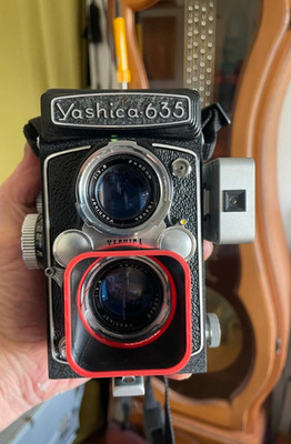 Buntes Zubehör für Yashica TLR MITTELFORMATKAMERA