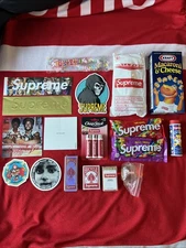 Supreme Stickers & Accessories Lot/bundle, 11 Items In Total.
