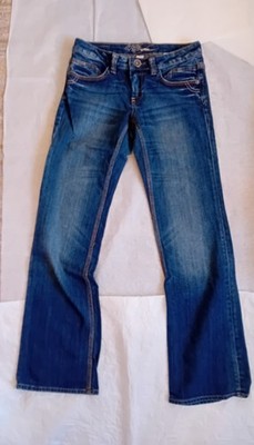 QS by S.Oliver Damen Jeans Straight Gr. 36 Smart Blau Wie Neu