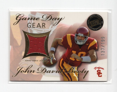 2008 Press Pass SE Game Day Gear Gold SP/199 John David Booty #GDG-JDB  RC
