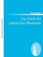 Karl Marx | Zur Kritik Der Politischen ÖKonomie | Taschenbuch | Deutsch (2011)