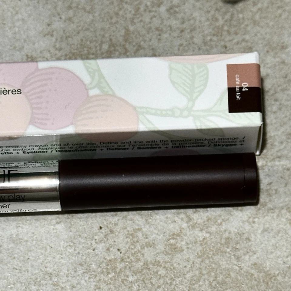 Clinique~ High Impact Shadow Play Shadow + Definer~#04 Cafe Au Lait ~ 0.06oz~NIB - Image 3 of 4