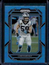 2022 Panini Prizm Luke Kuechly Light Blue #46 Panthers